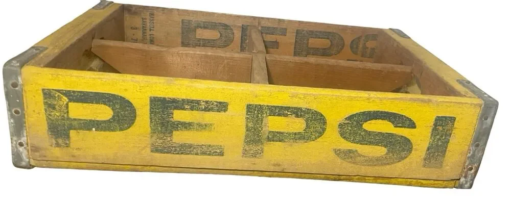 Vintage 1970’s Pepsi Cola Crate